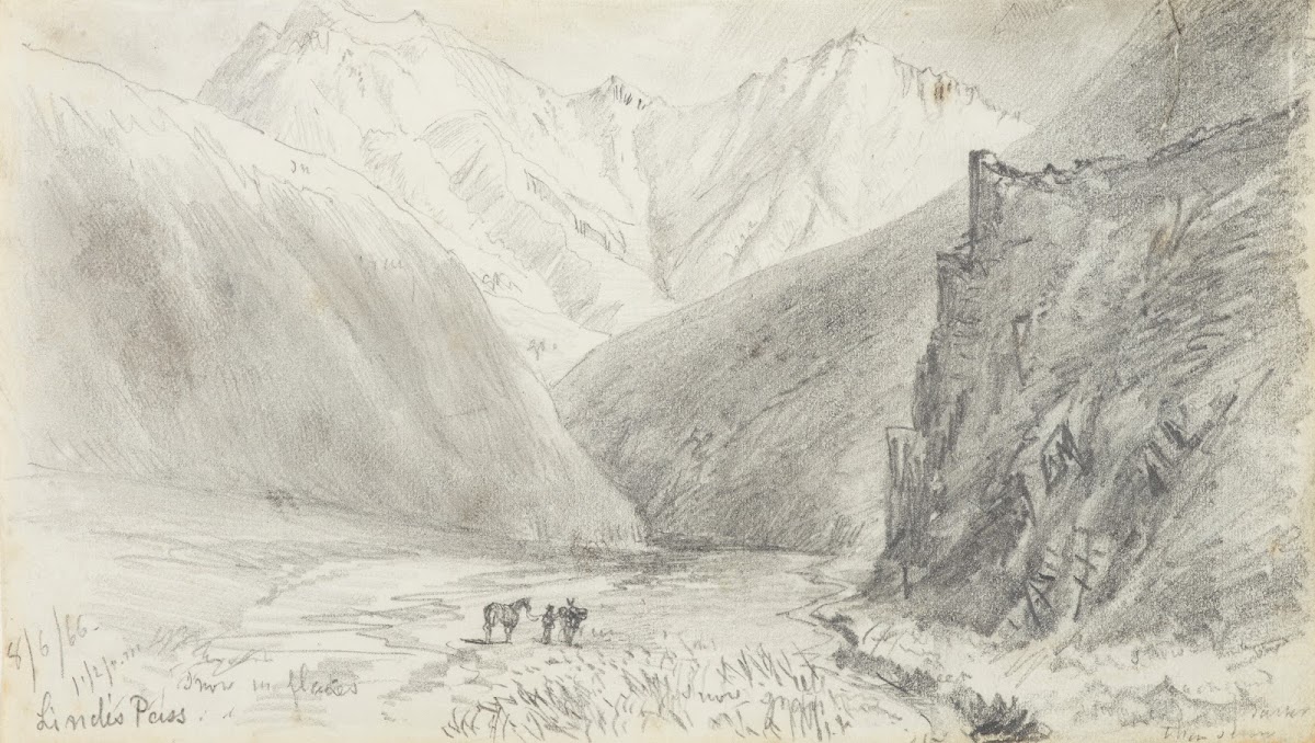 Lindis Pass 1866