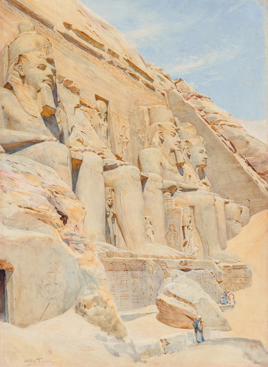 The Great Temple of Abu Simbel before 1943