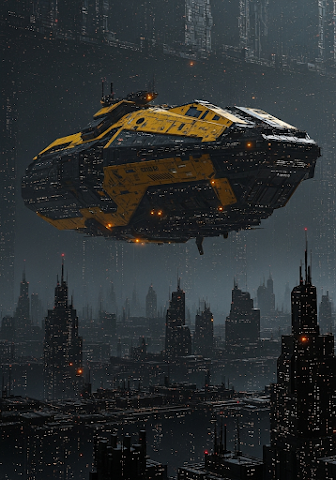 Industrial Sci-Fi Cargo City