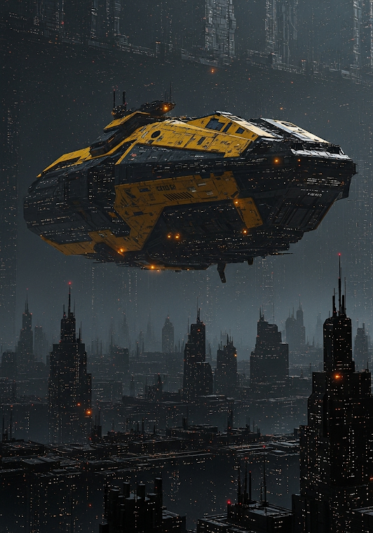 Industrial Sci-Fi Cargo City