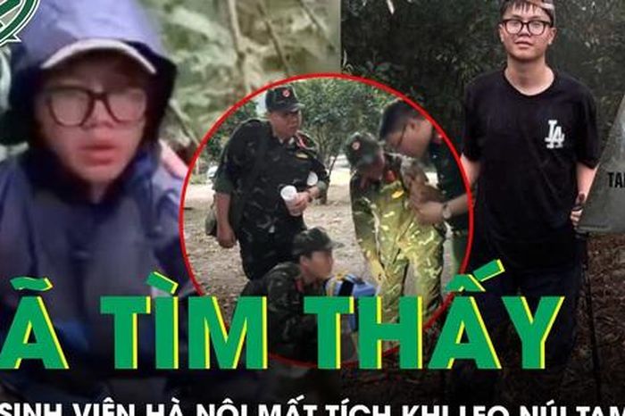 Tìm thấy nam sinh viên Hà Nội mất tích khi leo núi Tam Đảo, tình hình lúc phát hiện ra sao? - Báo Sức Khỏe &amp; Đời Sống