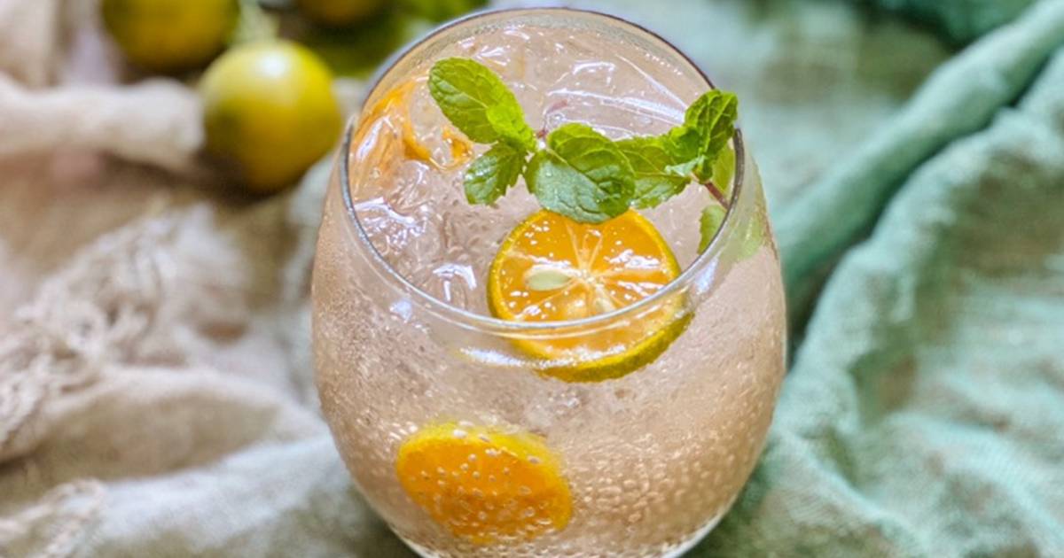 Nước Tắc Hạt Chia Trắng