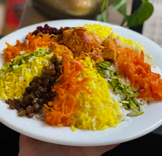 مرصع پلوی دیگچه
