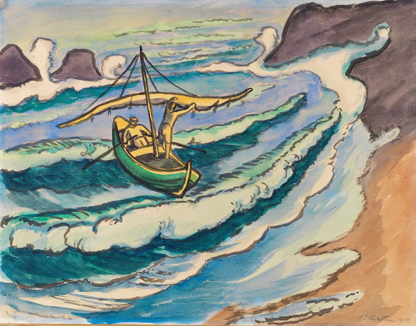Fischerleben Monterosso 1951