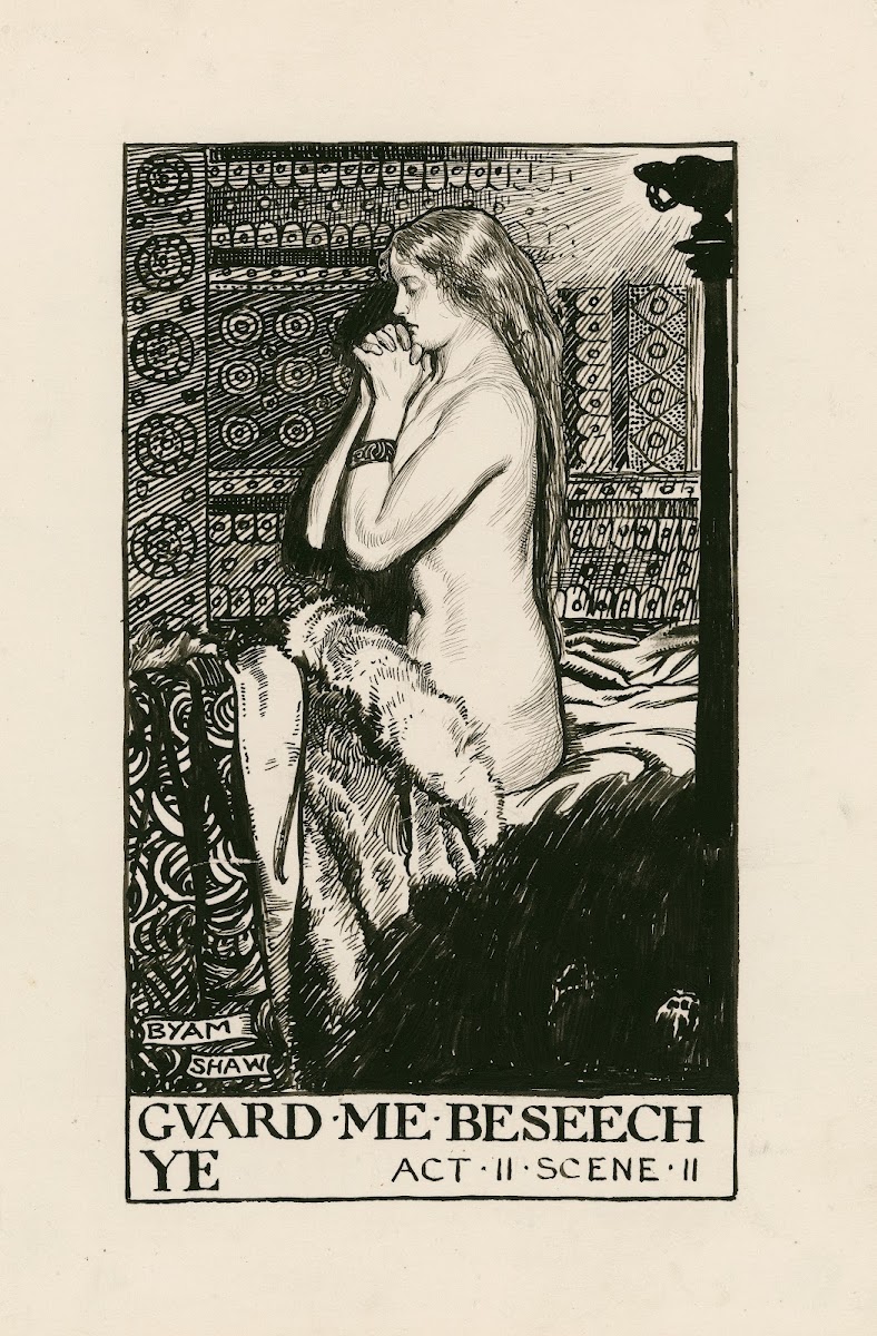 Cymbeline Guard me beseech ye Act II Scene II 1900