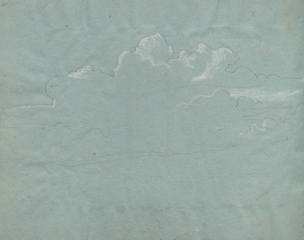 Album with Views of Rome and Surroundings Landscape Studies page 36b Cloud Study