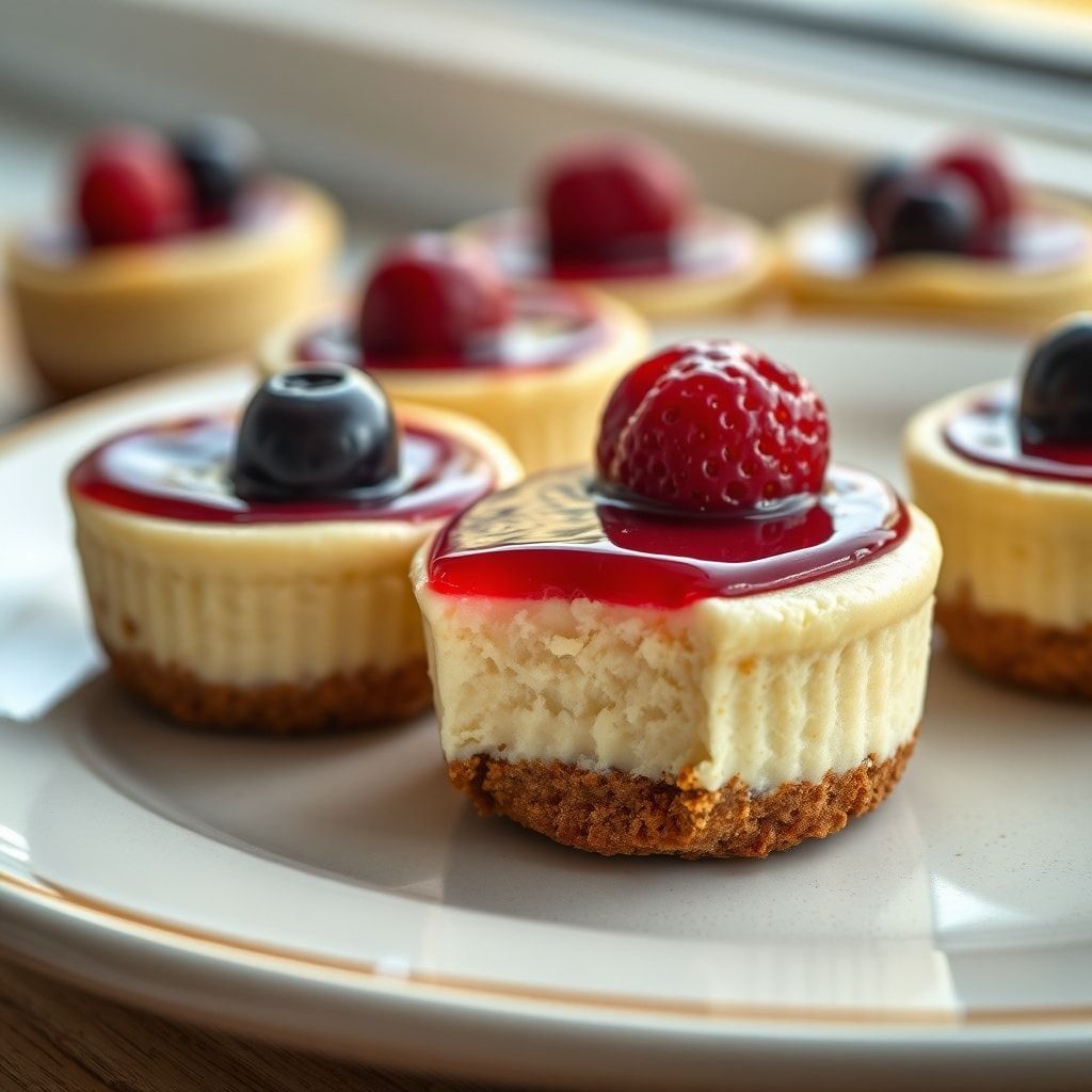 Mini Cheesecakes (Easy Homemade Dessert in 40 Minutes)