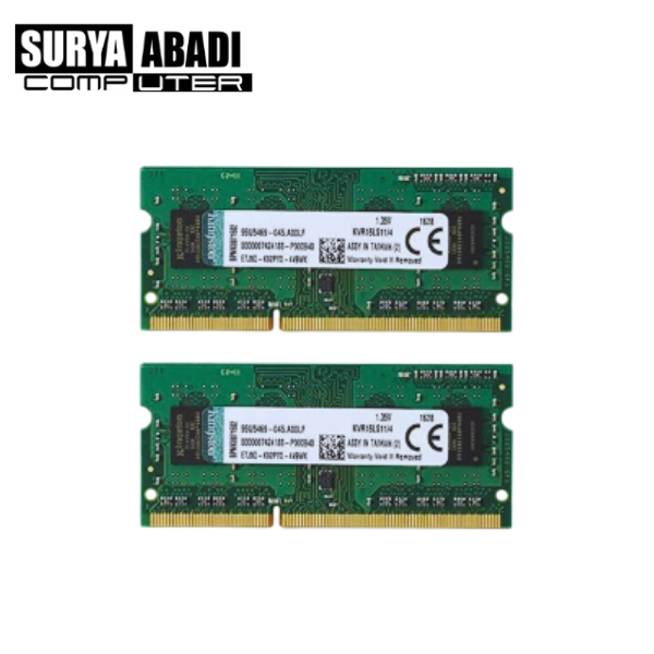 Memory Kingstoon Sodimm DDR3 8 GB