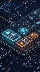 Neon Tokyo Street at Night