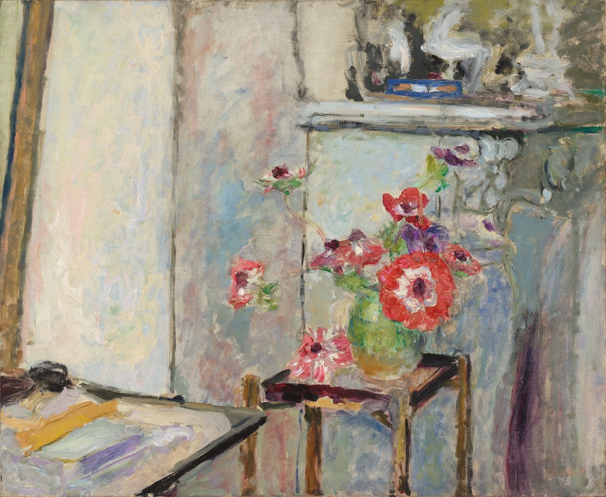 Les Anémones sur une petite table 1905 1907