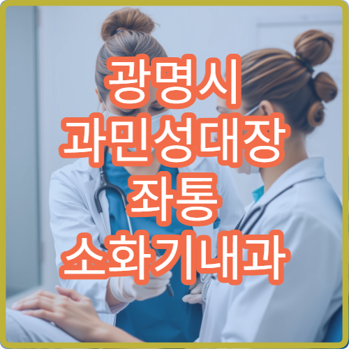 광명시 과민성대장 좌통 소화기내과 장운동조절제 항우울제 병원