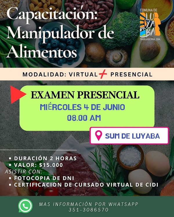 Manipulación de Alimentos 🥒🫜🧅🥦