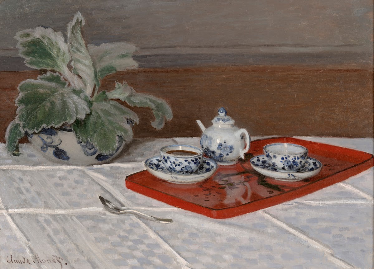 Still Life Tea Service 1872