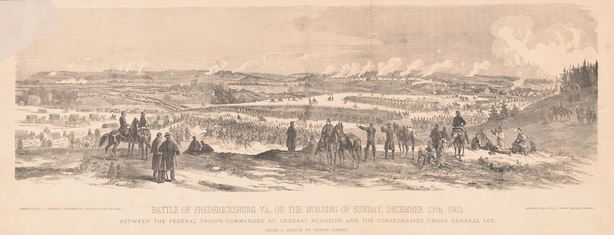 Battle of Fredericksburg Va on the morning of Sunday December 13th 1862  1885