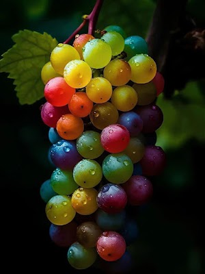 Rainbow Grapes Picture