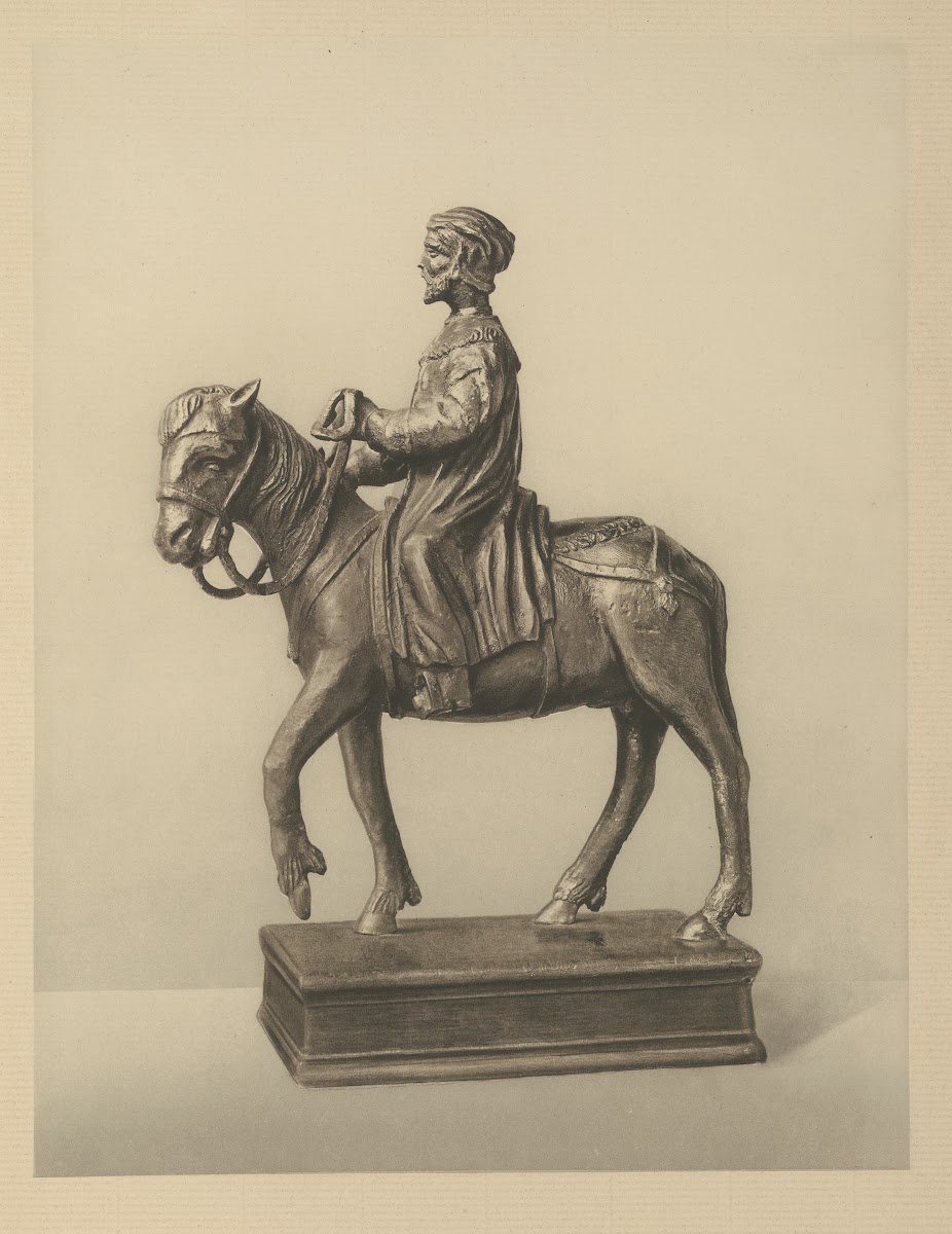 Equestrian Figure Of Alberico Suardi  North Italian C 1910