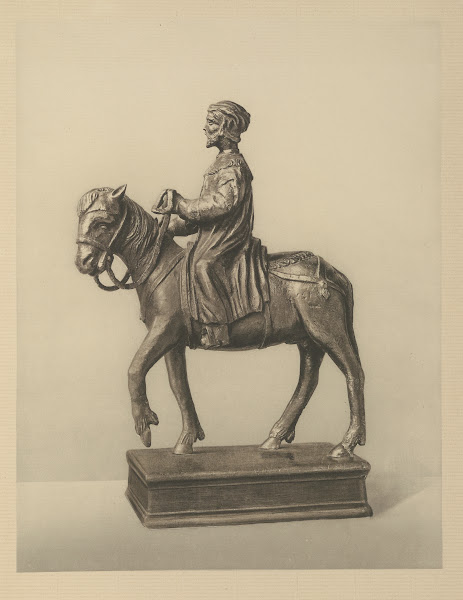 Equestrian Figure Of Alberico Suardi  North Italian C 1910