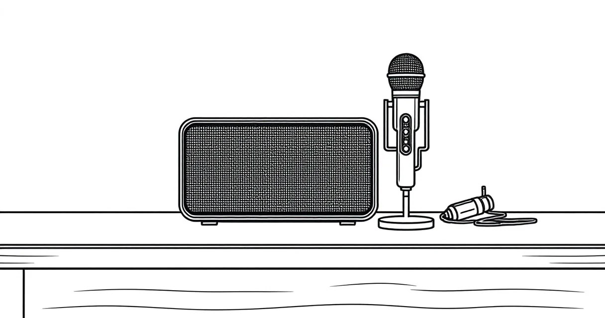 마이크 삐 소리 해결! 휴대용 스피커 하울링 방지 꿀팁 4가지