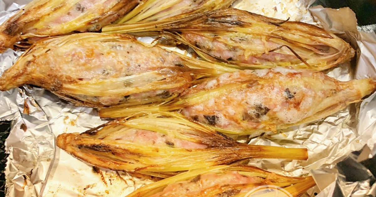 Sả cuộn thịt kiểu Lào