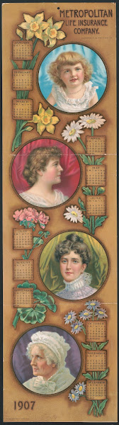1907 calendar for Metropolitan Life Insurance Company 1906