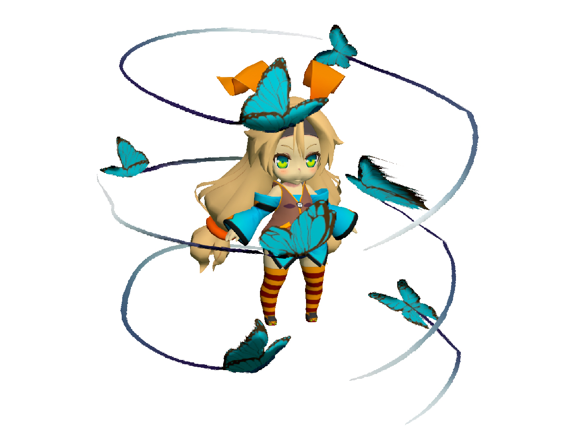 イラストからの3Dエフェクト生成-thumb-1