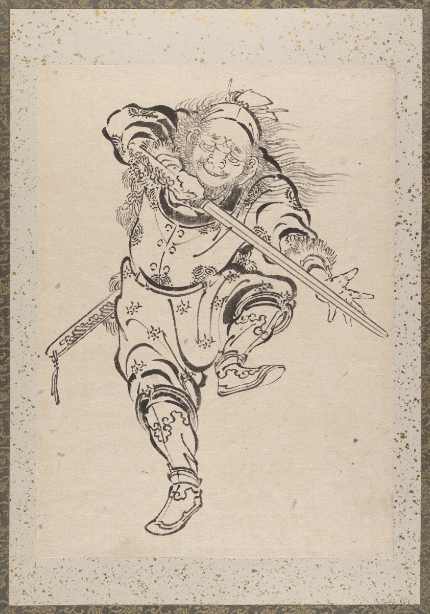 Album of Sketches by Katsushika Hokusai and His Disciples Pl05 19th century