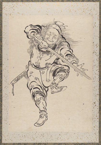 Album of Sketches by Katsushika Hokusai and His Disciples Pl05 19th century