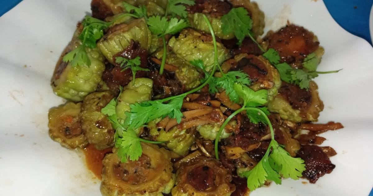 Khổ qua nhồi kho tiêu