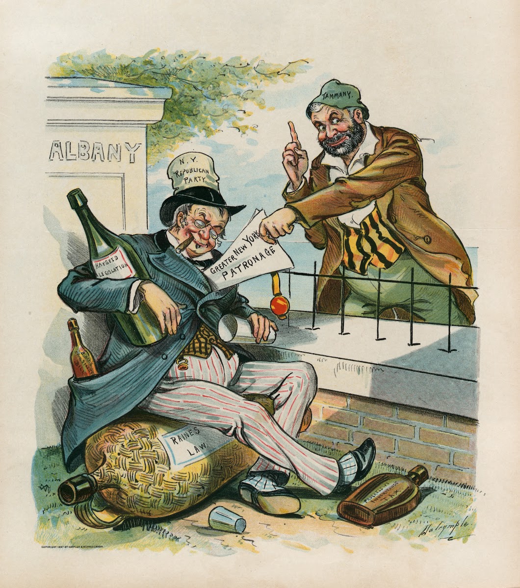 He never could stand prosperity 1897
