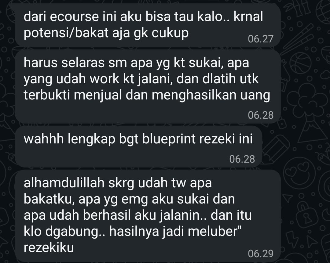 Bukti Testimoni 2
