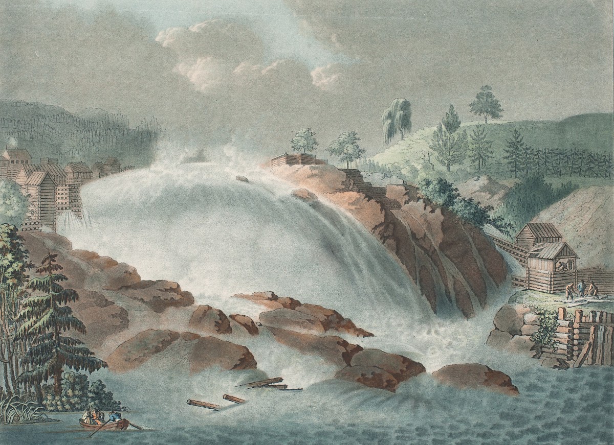 Vûe de Houg Foss 1787  1791