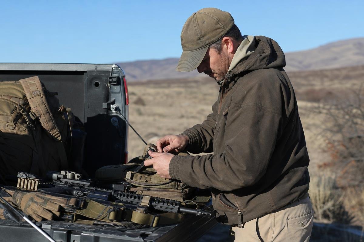 coyote hunting gear checklist for AR-15 predator hunting setup