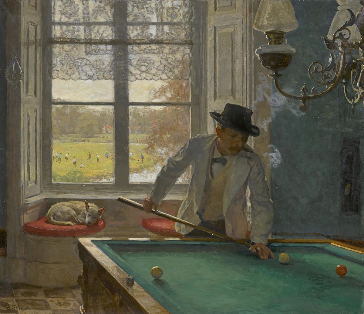 The BilliardsPlayer 1896