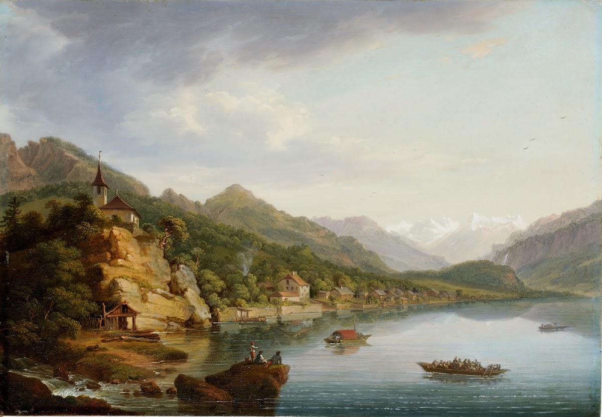 Brienz And Lake Brienz 1769