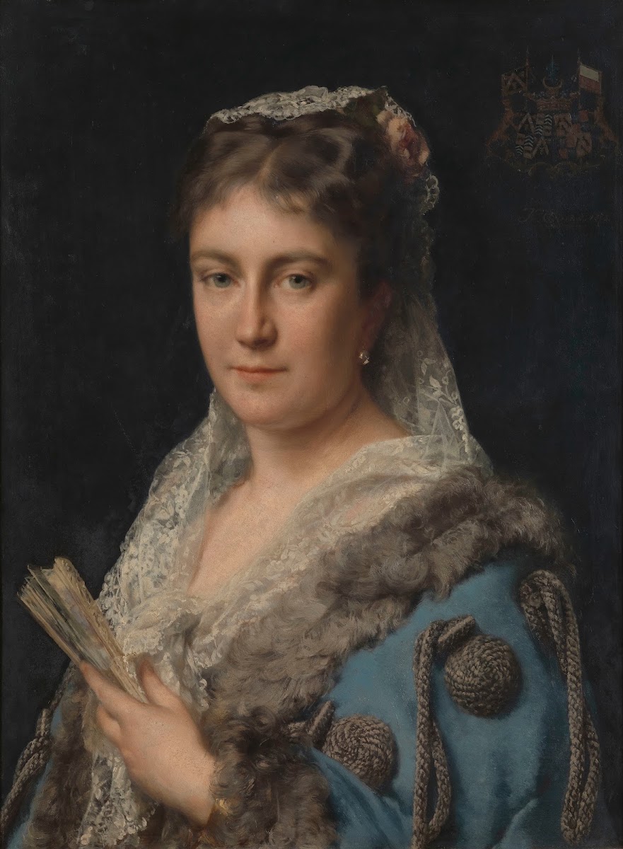 Madame Edith Marie Antoinette Constance van Eersel the Artists Wife 1878