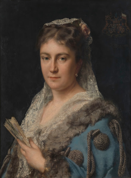 Madame Edith Marie Antoinette Constance van Eersel the Artists Wife 1878