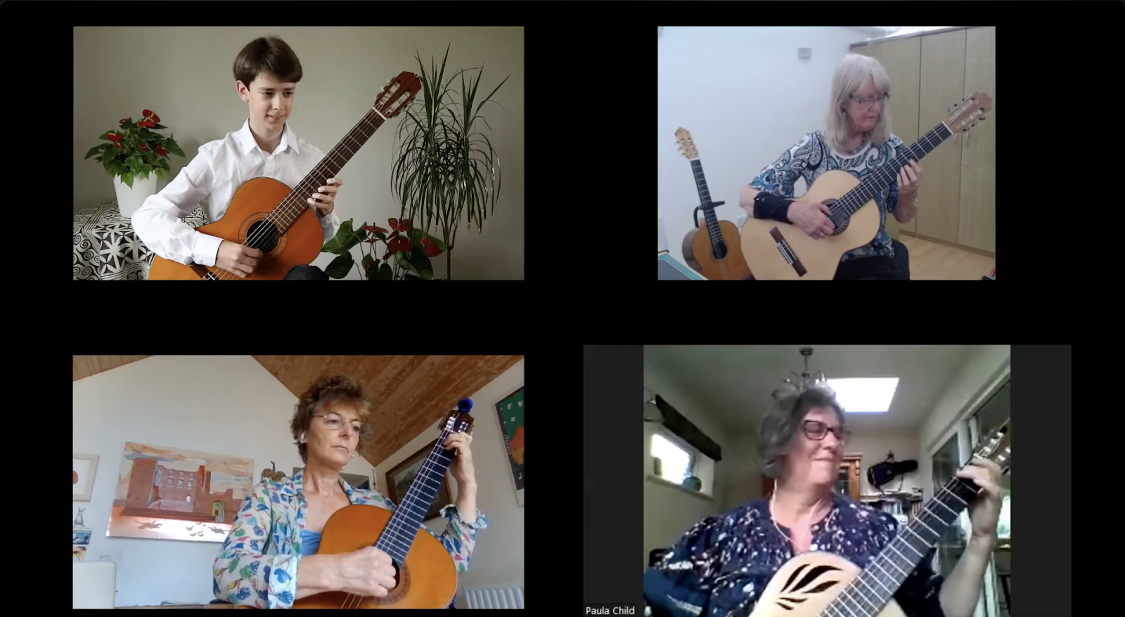 Classical guitar recording