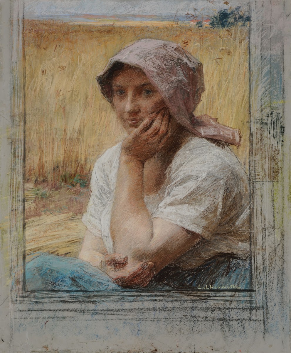 La moissonneuse au repos ca 1886