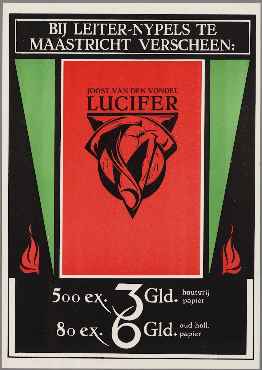 Joost Van Den Vondel Lucifer 1922