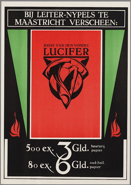 Joost Van Den Vondel Lucifer 1922