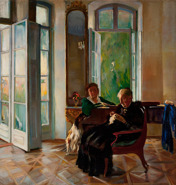 Music room interior in Peremyl 1914