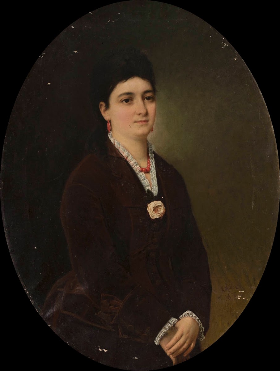 Portrait of Maria Sędziak née Żyżniewska 1877