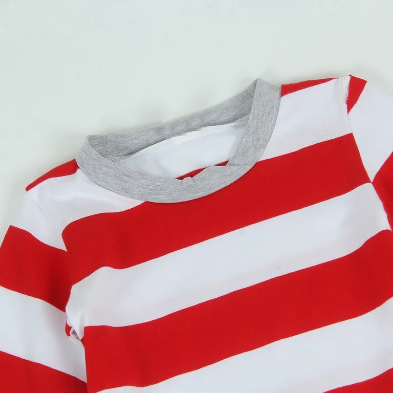 Family Pajama Set, striped, festive