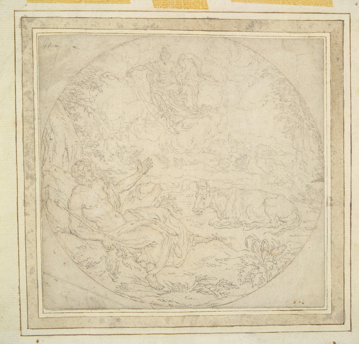 Juno with peacocks shows Io toJupiter late 16thcenutry