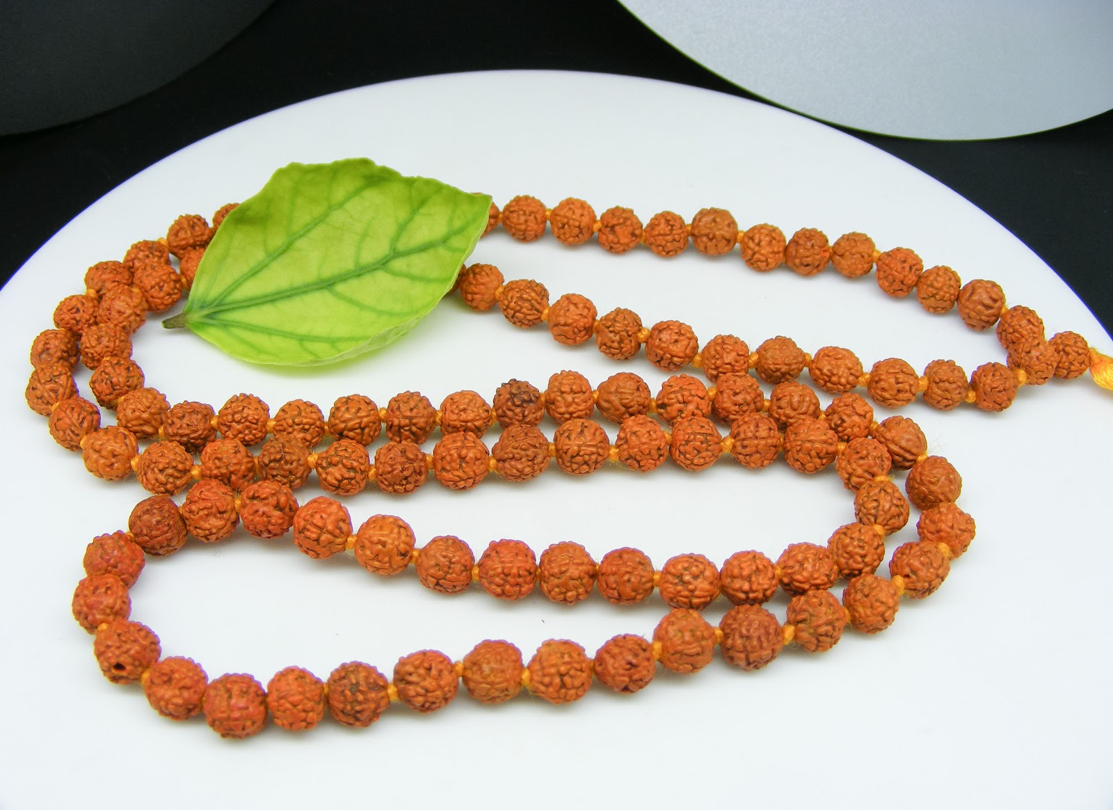 Natural Rudraksha Mala 6–6.5 MM