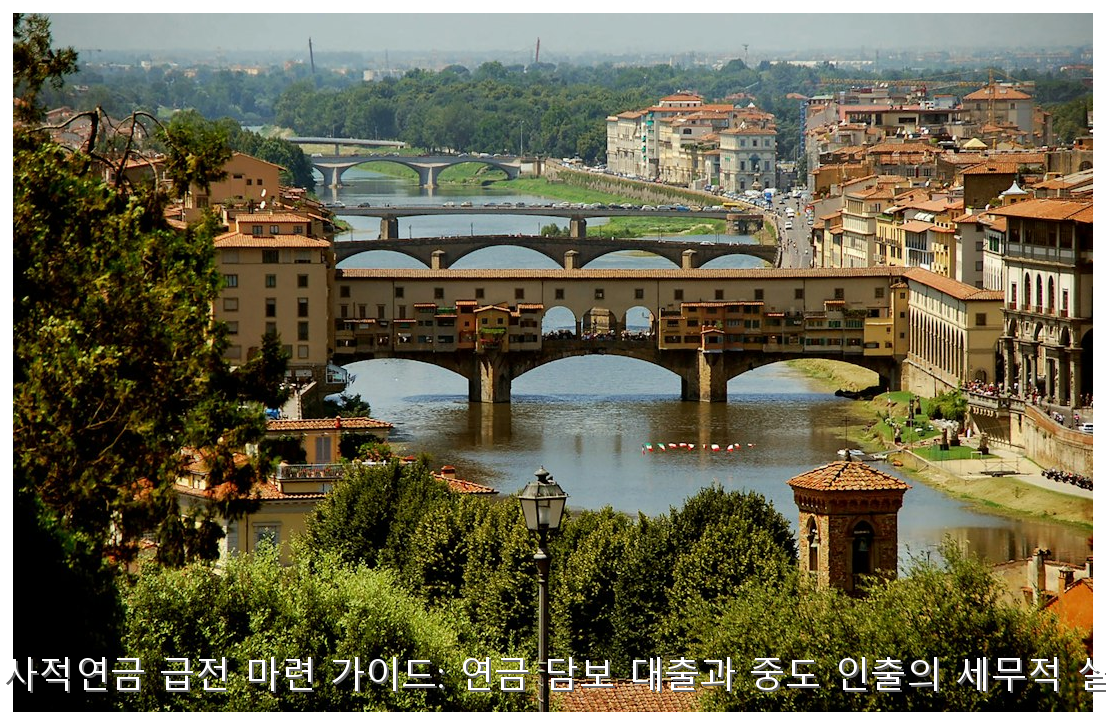 2026년 사적연금 급전 마련 가이드: 연금 담보 대출과 중도 인출의 세무적 실익 분석 핵심 안내 및 분석 인포그래픽 (4)