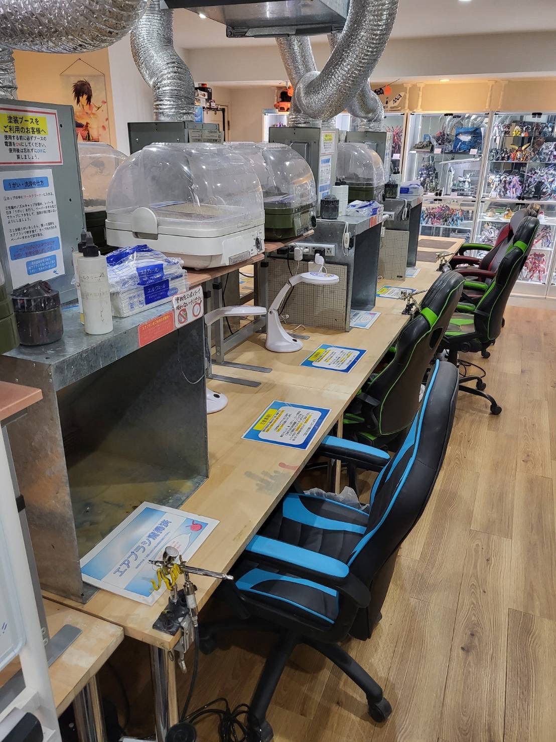 清潔な店内