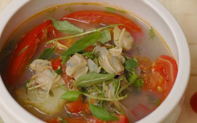 Canh Ngao Nấu Thơm