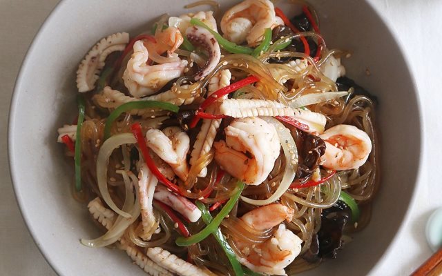 Miến Gạo Trộn Hải Sản