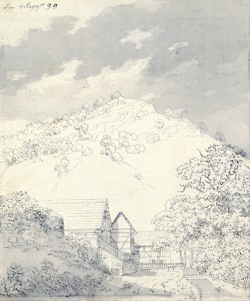 Farmhouses by a Hillside 1799